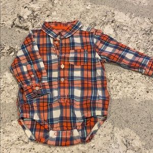 Toddler Plaid Bodysuit 18mo *Worn Once*